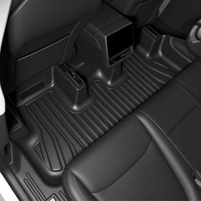 2025-2026 Tesla Model Y Juniper-Fußmatten - CabinProtect™ Pro Kit Vollkabinen-Schutzsystem